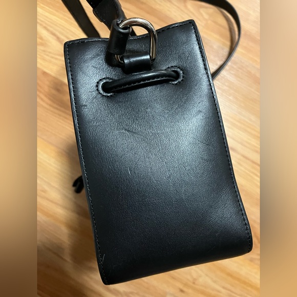 authentic 3.1 Phillip Lim Bucket Soleil Mini Drawstring Denim Cross Body Bag - Picture 6 of 10